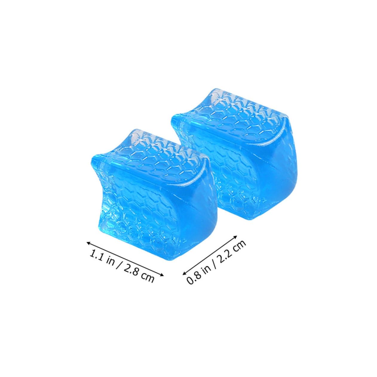 PartyKindom 6pcs Toe Separators for Women Foot Pads Toe Spreaders Comfortable Hallux Correctors for Shoes