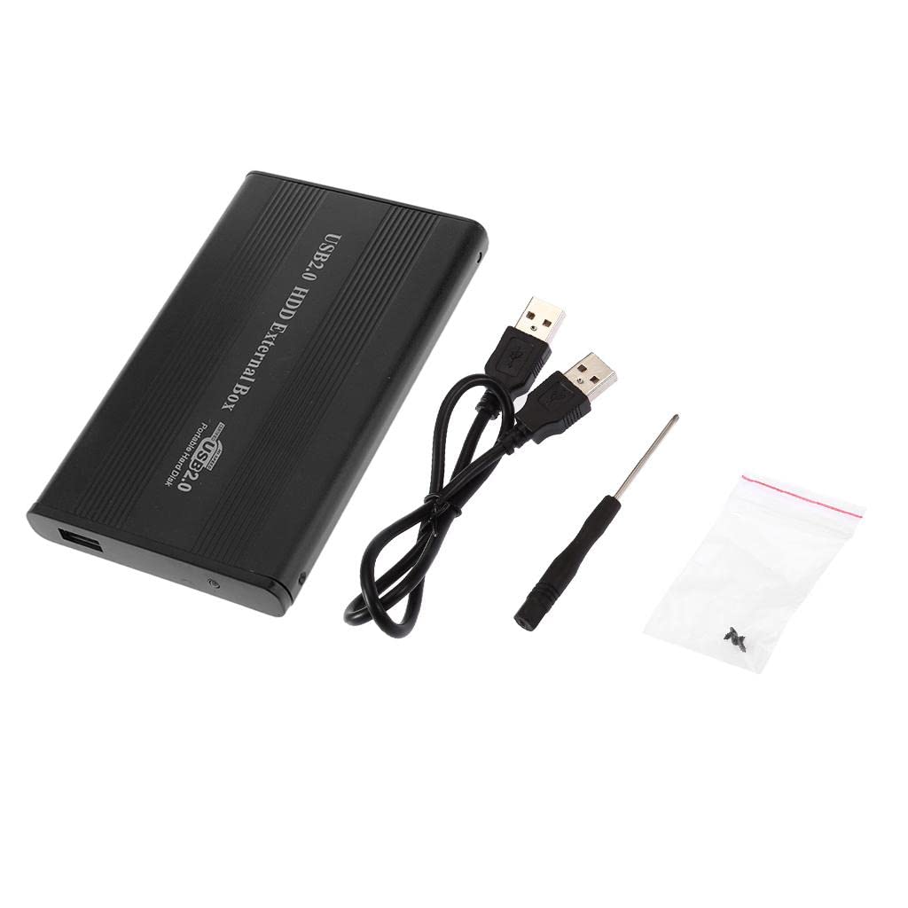 CALANDIS® Usb2.0 IDE External 2.5 Ssd HDD Hard Drive Enclosure Laptop Disk Case Black-picture-10