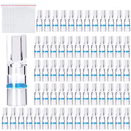 AMANMAN 200 pièces Filtres à Cigarette Jetables en Plastique 9mm Filtre de Cigarette Smart Filters Cigarette Embouts avec Convertisseur de Fumée Mince pour Filtrer la Nicotine et le Goudron (Bleu) Cover