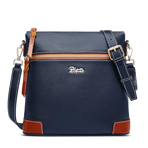 Image of BOYATU Leather Crossbody Bag for Women: Designer Shoulder Purse for Travel - Trendy Genuine Leather Handbag for Everyday