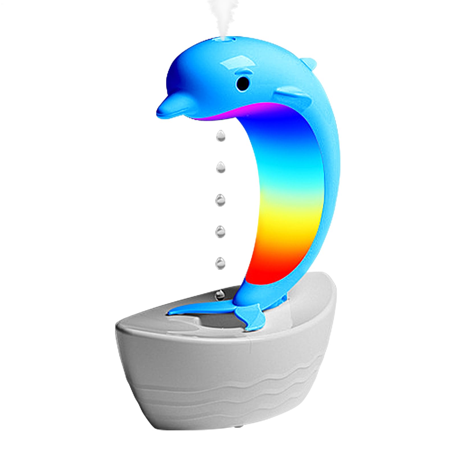 Umidificatore LED e altoparlante wireless - Diffusore d'aria Dolphin