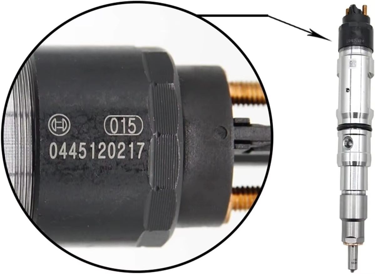 Inyector combustible Common Rail para MAN TGA TGS TGX 0445120217