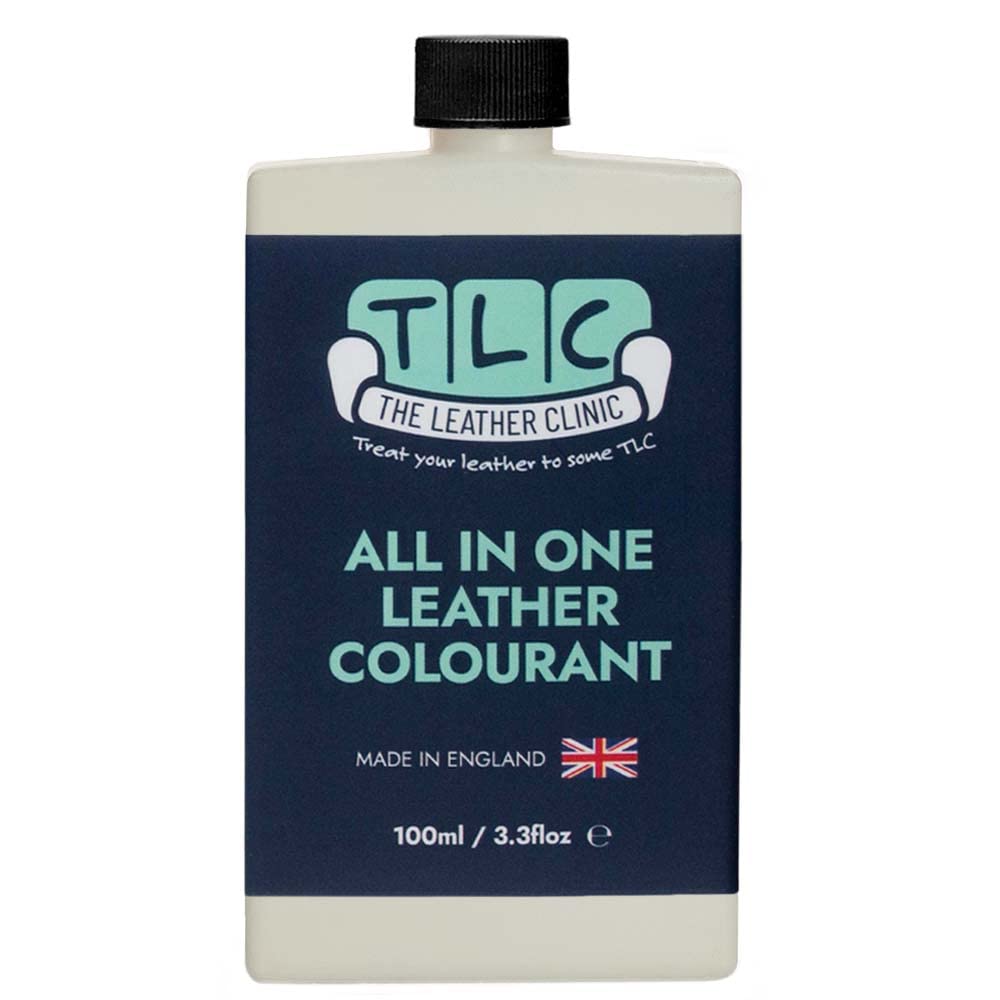 The Leather Clinic All in One Leather Colourant | Self Seal Leather Dye Repair Paint | Recolour Furniture, Sofas, Car Seats (Black, 100ml) — view 33