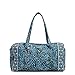 Vera Bradley Women's Cotton Large Travel Duffle Bag, Dreamer Paisley - Recycled Cotton, One Size
