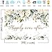 MEHOFOND 7x5ft Happily Ever After Backdrop for Wedding Eucalyptus Leaves White Floral Photography Background Happily Ever After Bridal Shower Wedding Party Decorations Banner Photo Props