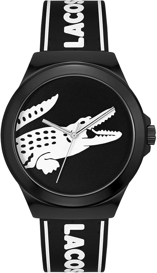 Amazon.co.jp: Lacoste アナログクォーツ腕時計 男性用 ブラック