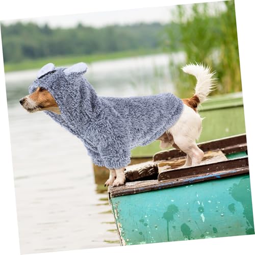 Disfraz para perro Toyvian en forma adorable azul M miniatura 7