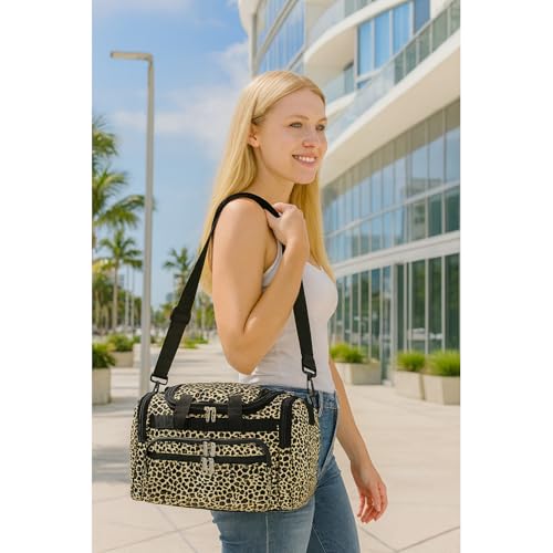 Image of World Traveler 81T16-168 Duffle Bag, One Size, Leopard