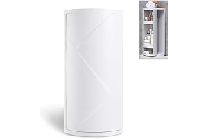 Rotating Corner Shelves: Maximize Space and Organization!