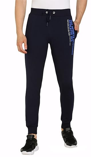 Men's Regular Fit Poly Cotton Track Pant