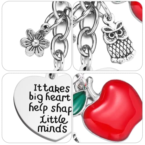 DOYOUDO Teacher Appreciation Gift Graduation Keychain Mom Key Chain Grandma Mothers Day Grad Thanksgiving Christmas Presents - Image 5