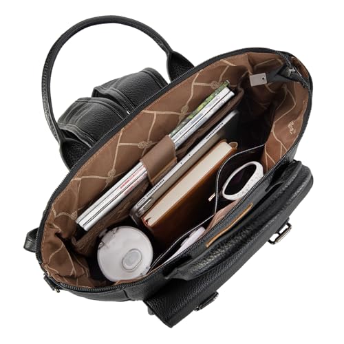 Image of Montana West Wrangler Medium Cute Fashion Backpack for Women Black Purse Backpack with Removable Crossbody Shoulder Strap WG175-9110BK