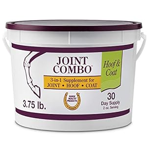Horse Health Joint Combo Hoof & Coat, Convenient 3-in-1 Horse Joint Supplement Provides Complete Joint, Hoof and Coat Care, 3.75 lbs., 30 Day Supply