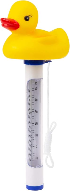 Yellow Duck Floating Spa & Pool Thermometer for hot tub, Swimming Pool