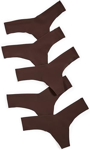 commando Tanga clásica para mujer, paquete de 5