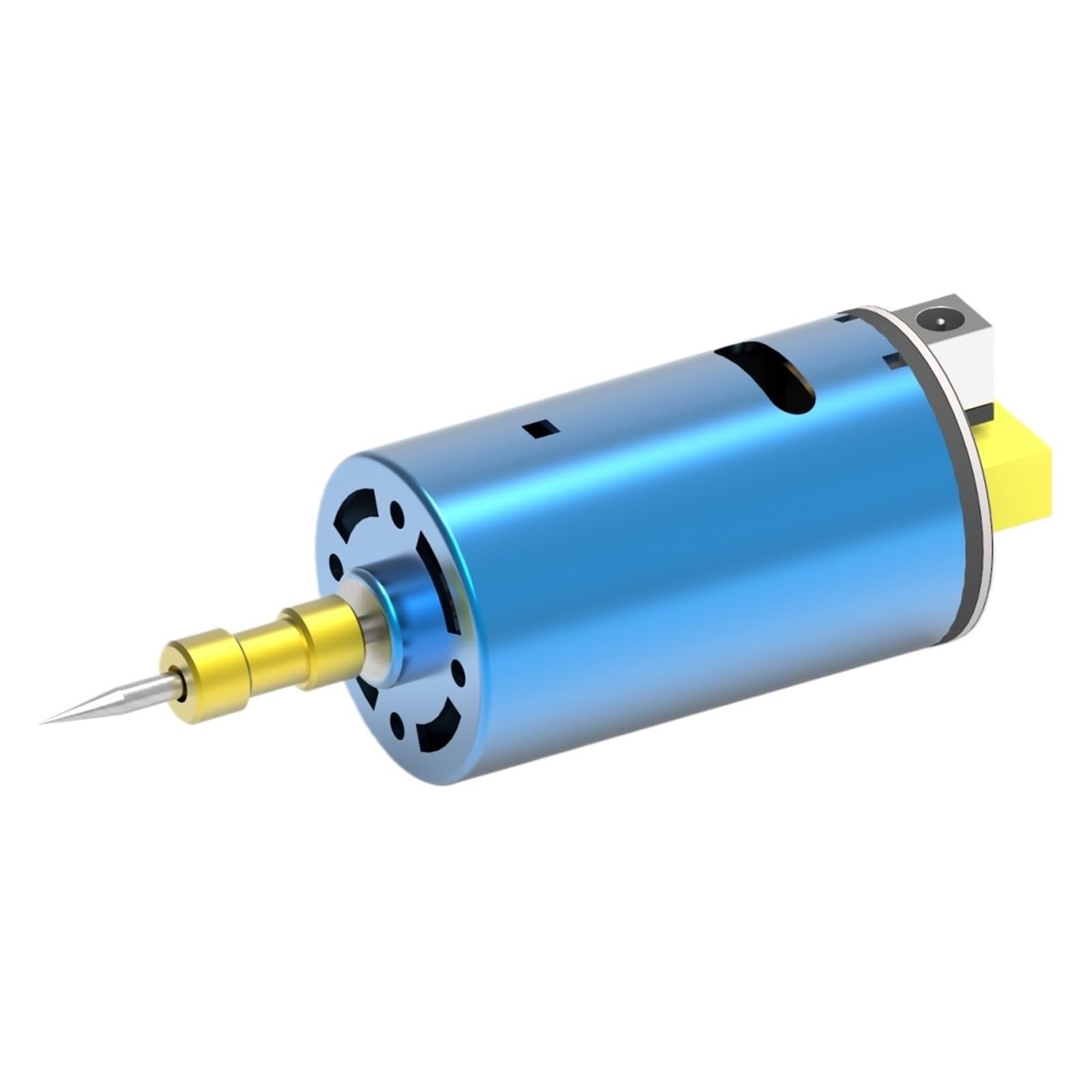 555 Parti di Ricambio del Motore Mandrino 12V for Macchina for Incidere CNC Precisione Efficienza(with Milling Cutter)