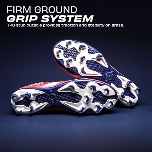 Image of Nivia Country Color WC Football Studs for Men, Firm Ground Football Shoes with Duofoam Cushioning, TPU Stud Outsole, 3D TPU Upper, Football Boots with Nylon Mid Shank Support