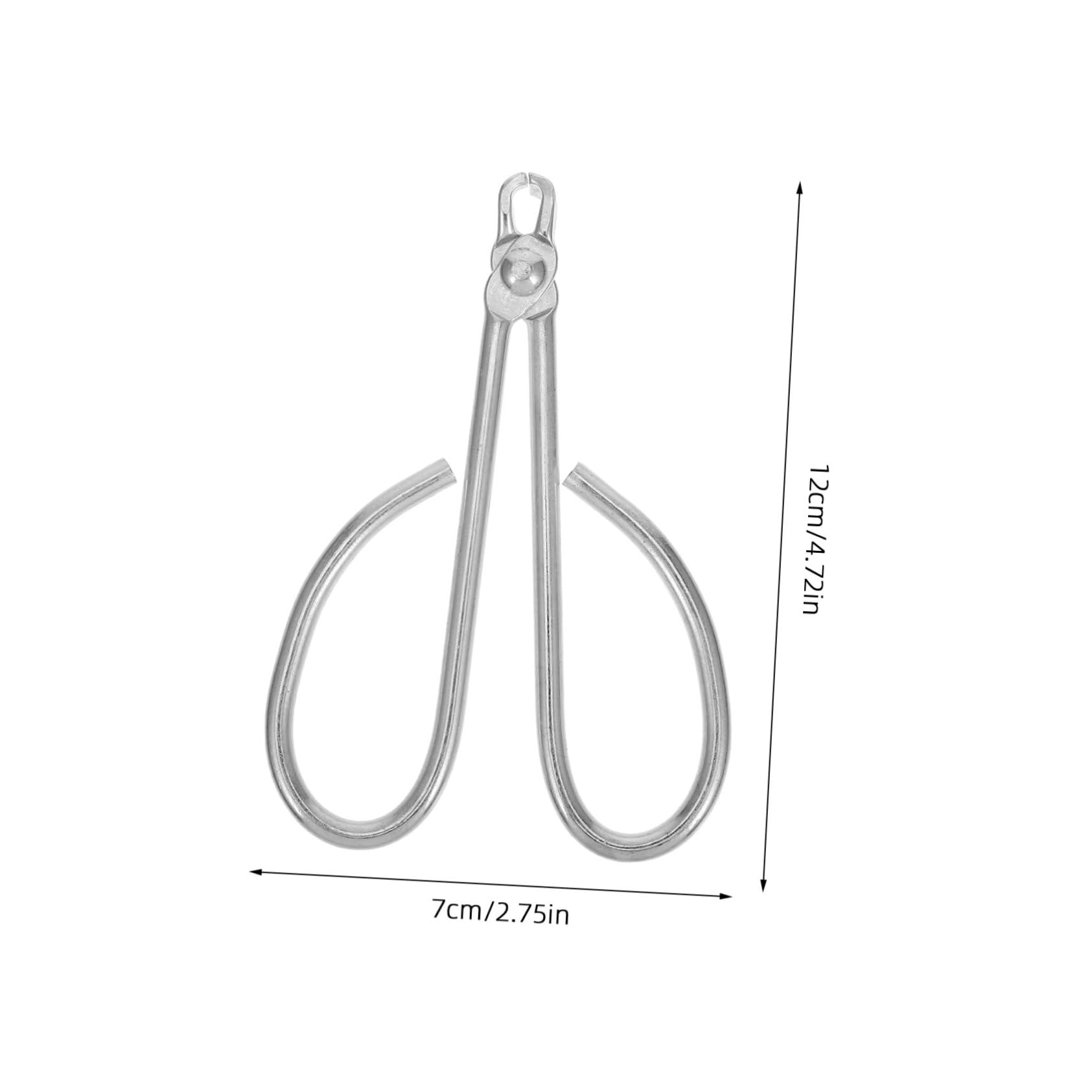 MUCKLILY Pine Nut Sheller Tool Stainless Steel Clip for Peeling Pine Nuts Walnuts and Chestnuts and Easy to Use for Home Kitchen