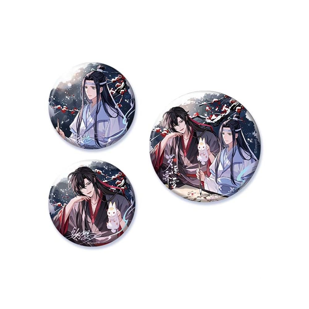 魔道祖師 幻鏡 魏無羨 缶バッジ クリカ 特典 セット Amazon.co.jp: 魔道祖師 ヴィレッジヴァンガード キス 缶バッジ