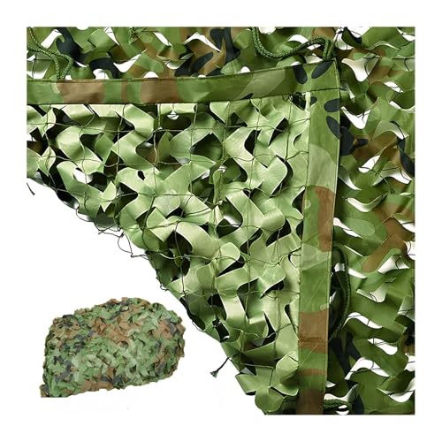 Malla De Camuflaje De Caza Exterior 3*5 7*7.0m Red De Camuflaje Selva Red Decorativa De Camuflaje Fácil De Transportar Y Almacenar Para La Decoración De Camping Sombreado Al Aire Libre(2.5*3.0m/8.2*9.