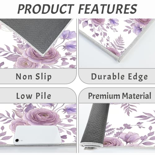 Tapis de cuisine devant évier anti-glisse lavable 40x120cm - 6