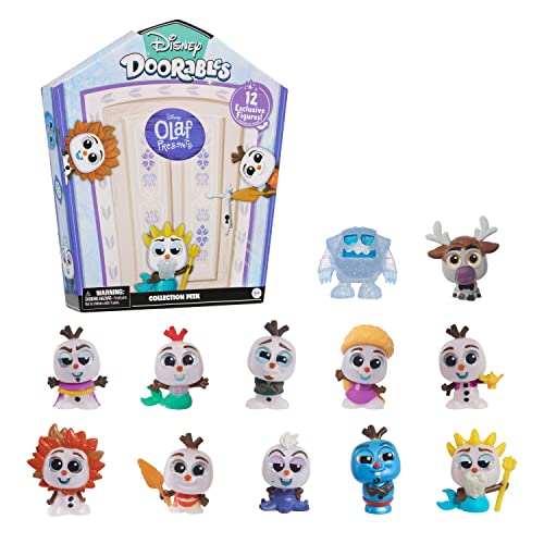 Loncheras Y Termos, Outdoors Disney Doorables Olaf Presents Collection Peek, Cifras coleccionables de Bolsa ciega, Juguetes para niños para Edades de 5 años, Exclusivo de Amazon por Just...
