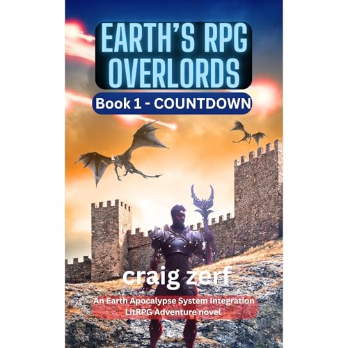 Earth’s RPG Overlords - Book 1: COUNTDOWN Audiolibro Por Craig Zerf arte de portada