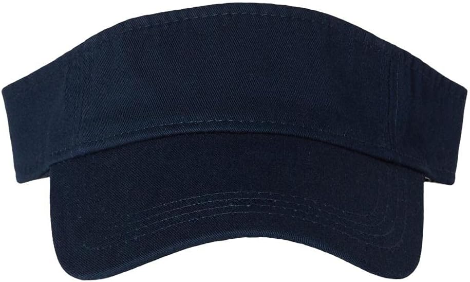 Bio-Washed Visor - VC500 - Adjustable - Navy
