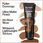Revlon Liquid Foundation, ColorStay Face Makeup for Normal and Dry Skin, Longwear Full Coverage with Matte Finish, Oil Free, Medium Beige, 1.0 Fl Oz - Image 4