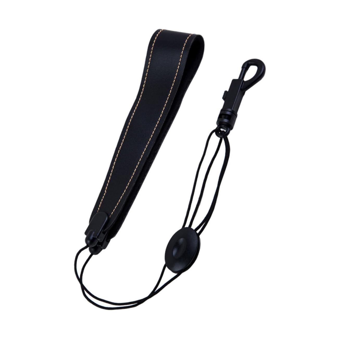 HANABASS Leather Saxophone Neck Strap Adjustable Durable Replacement for Tenor Alto Soprano Saxophones present for Strong Protection Comfortable Fit