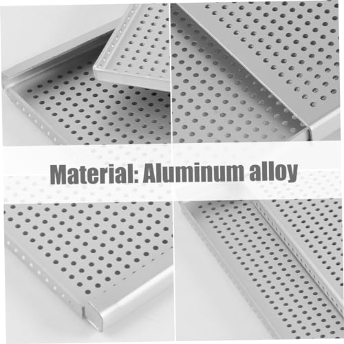 Plaque de cuisson perforée en aluminium antiadhésive pour feuilletage et plateau mille feuilles