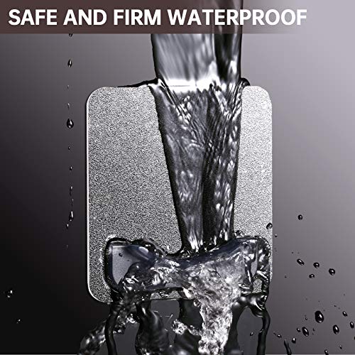 Briofox Extra-Large Adhesive Shower Curtain Rod Holder | No Drilling | Invisible Wall Mount Holder | Transparent Rod Retainer, 2 Pack(Rod Not Included) #TOP4