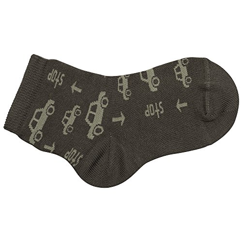 Meia Lupo (Infantil) Tamanho: 02 | Cor: Caqui Escuro | Calçados: 24 a 27