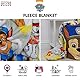 Offiziell lizenzierte Paw Patrol Fleecedecke von Character World | Superweicher, Warmer Überwurf im Kleckse-Design mit Marshall und Skye
