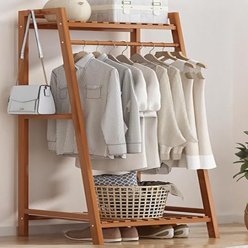 GNYVZXPLQ Rotary Umbrella Drying Rack, Bamboo Garment Rack Top Shelf Hanging Rod Shoe Storage Side Hooks Multicolor Multiple Sizes(Teal,50x40x140cm(20x16x55inch))