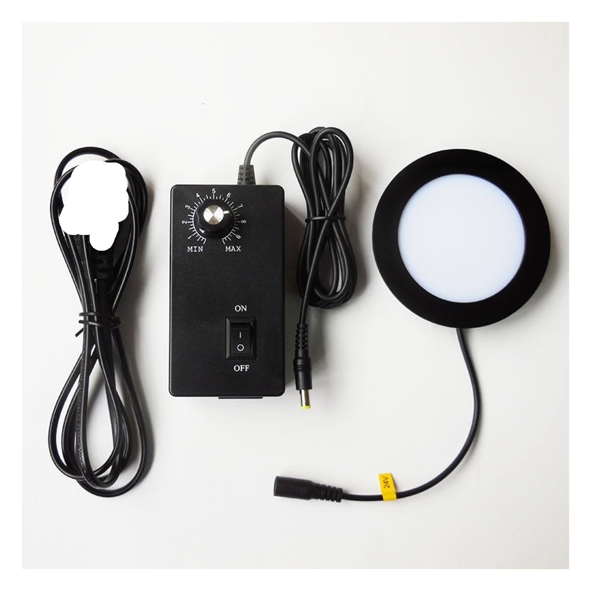 Zestaw akcesoriów do mikroskopu, 50-75 mm, mikroskop biologiczny, dolne światło, lampa LED, podświetlenie, źródło 90 V-240 V, szkiełka mikroskopowe (50 mm)