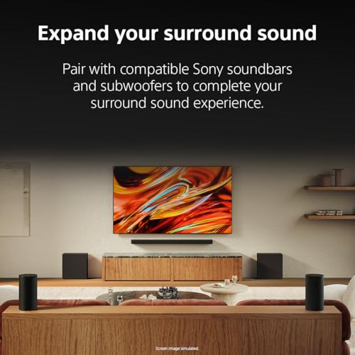 Image of Sony BRAVIA Theater Rear 9 SA-RS9 Wireless Rear Speakers for Soundbar /Home Theater Sound System, 2026 Model (Renewed)