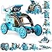 Lucky Doug 12-in-1 STEM Solar Robot Kit Toys Gifts for Kids 8 9 10 11 12 13 Years Old, Educational Building Science Experiment Set Birthday for Kids Boys Girls