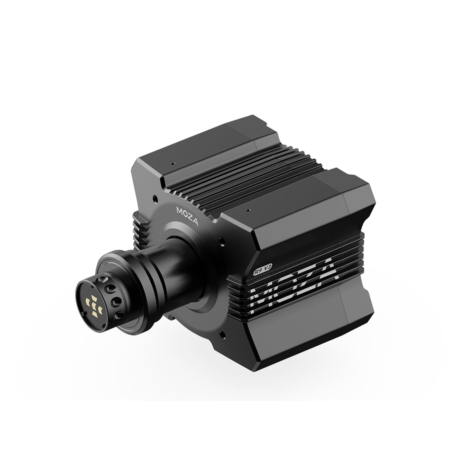 MOZA R9 V3 Direct Drive Base 9 Nm of Torque from a High-Performance Servo Motor with Highly Detailed Force Feedback Maximum Durable Wheelbase for Racers