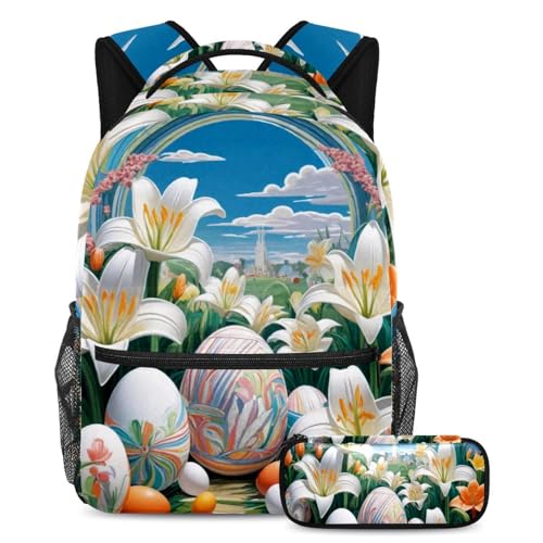 Sac à dos, cartable et trousse scolaire multicolore pour enfant et primaire
