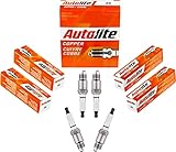 Autolite 26 Copper Resistor Automotive Replacement Spark Plugs (4 Pack)