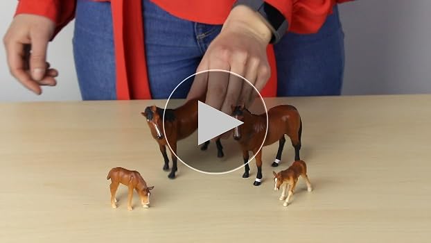 フランス購入　雑貨　馬　4体セット フランス購入雑貨馬4体セット