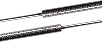 Compatible with Skoda Fabia Mk3 NJ Hatchback 2014-2021 Modify Front Hood Bonnet Lift Supports Shock Dampers Absorber Springs RodCarbon Fiber Black