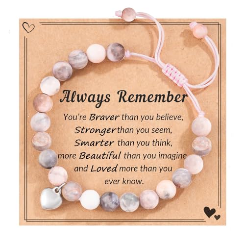 DHWEKU bracciale pandora bambina Bracciale Rosa Bracciale di Perline bracciale bambina, Braccialetto per Bambina,gioielli bambina Gioielli...