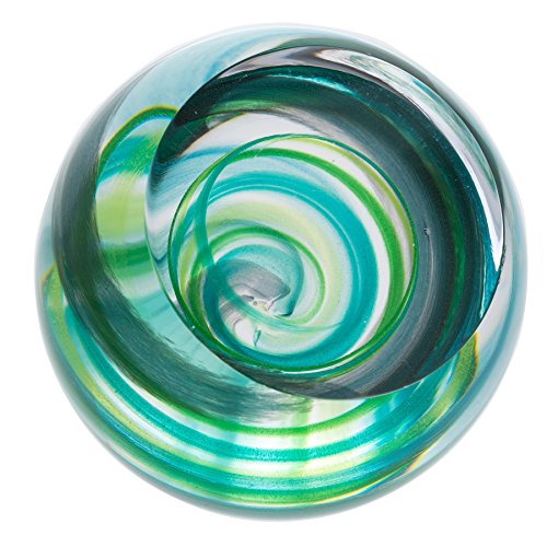 Caithness Glass Dartington Retro-Green Vortex-New