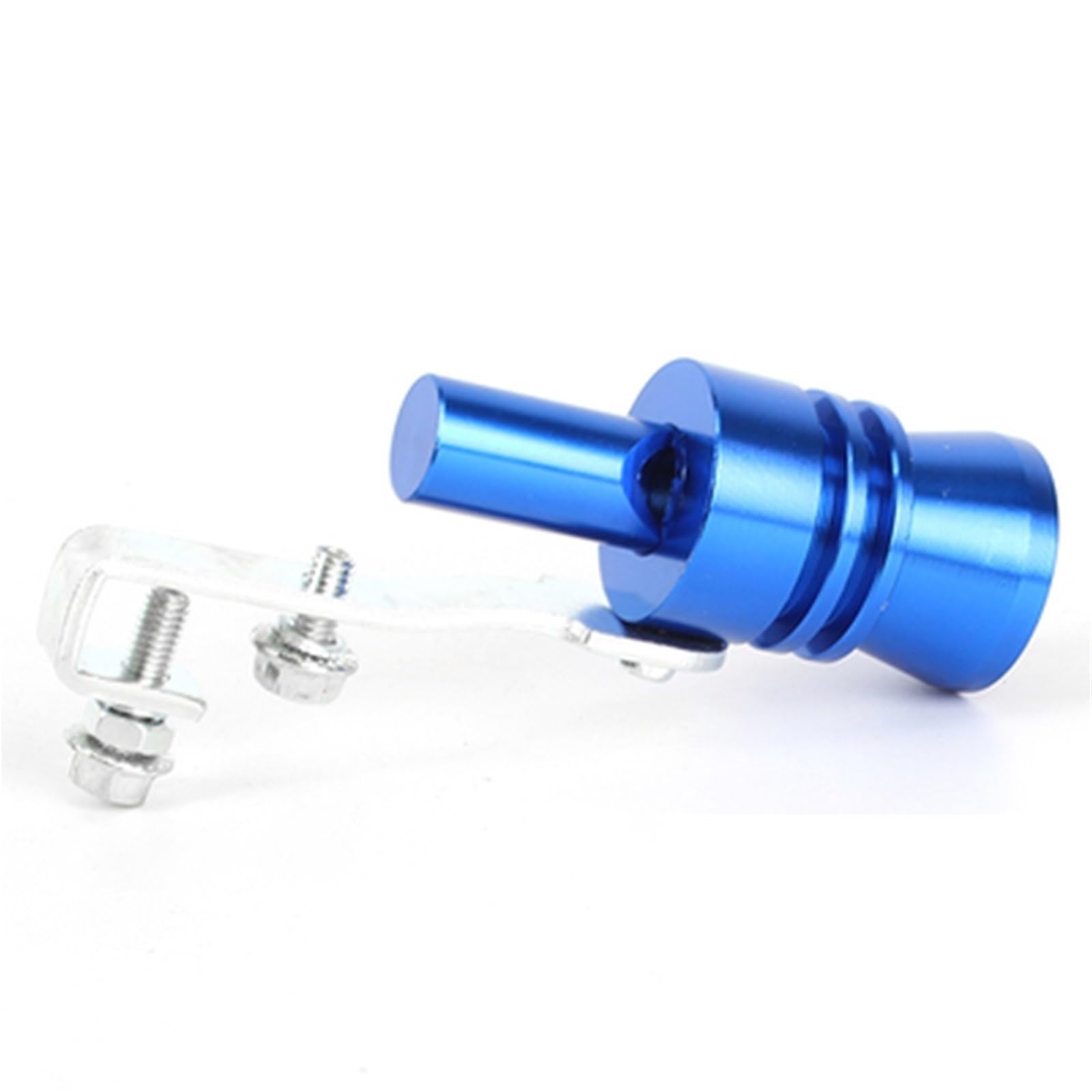 Wykończenie wydechowe Uniwersalny samochód Turbmuffler symulator dźwięku Auto Turbo Dźwięk gwizdek S/M/L/XL urządzenie do uzupełniania pojazdu Części wydechowe (niebieski)