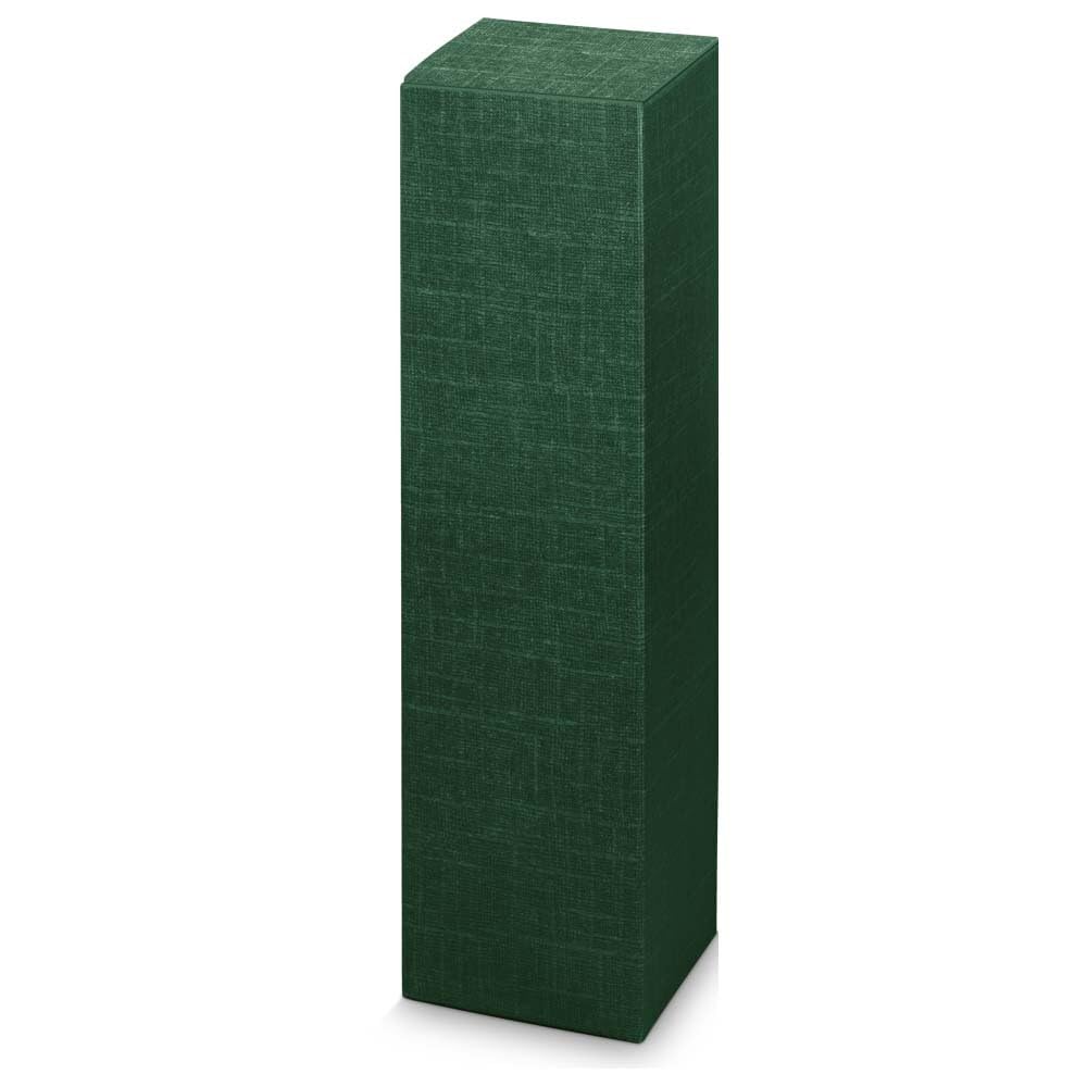 1er Weinkarton Seta grün 9 x 9 x 35,5 cm, 50 Stück