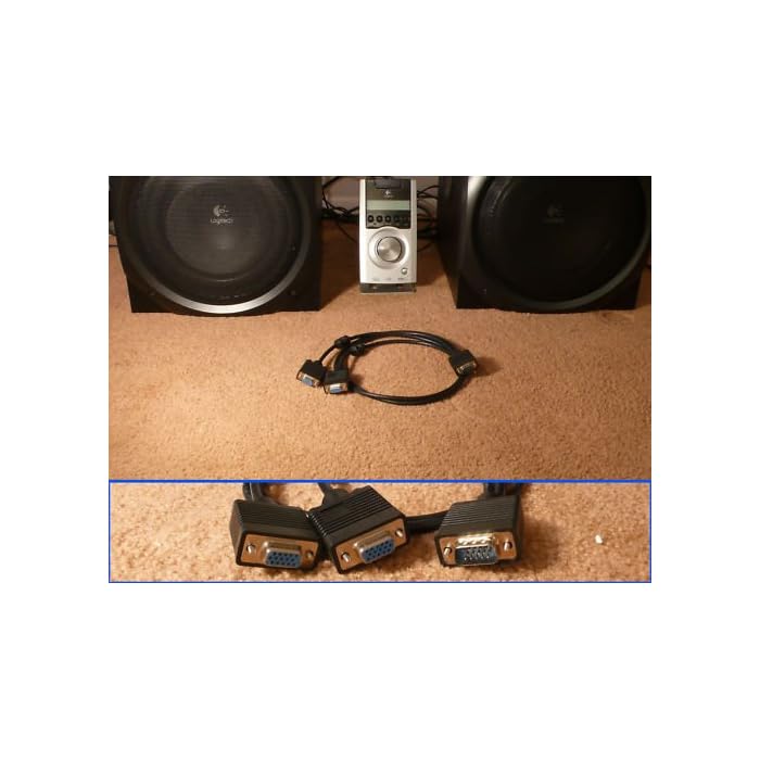 Buy Replacement Control Pod Y Splitter Cable Compatible for Logitech Z