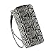 Elephant Phone Zip Wristlet Wallet - Bohemian Ladies Purse Organizer Clutch Bag Card Holder for Women