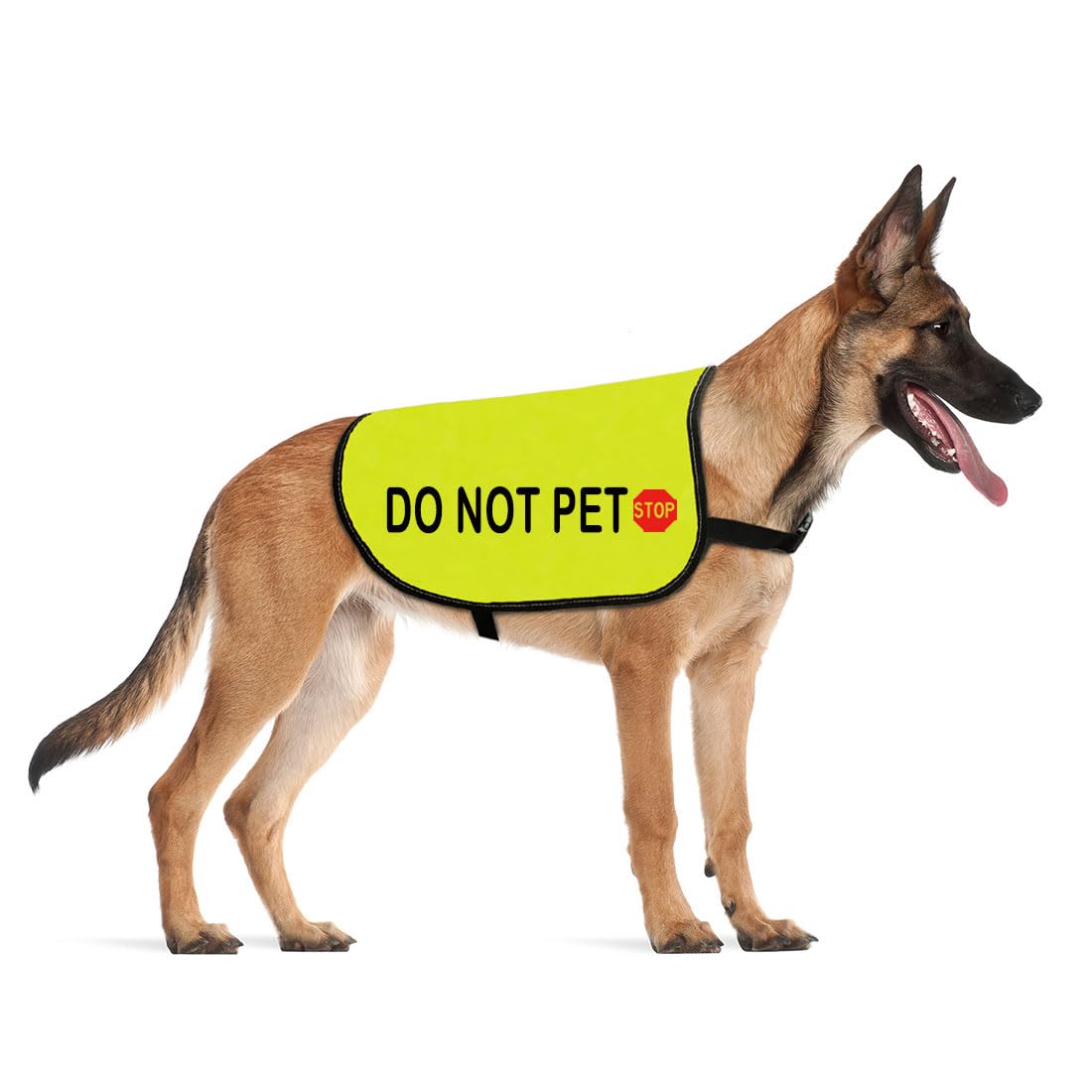 Cenwa Nervous Dog Jacket - Working Dog Vest (Do Not Pet - L), DO NOT PET L EU, Medium, Large